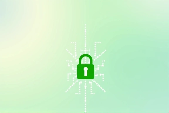 Secure data privacy padlock icon